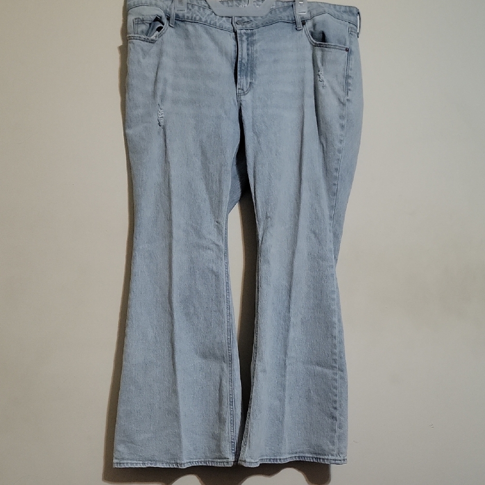 Old Navy Flare Wide Leg Jeans